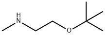 2-(叔-丁氧基)乙基](甲基)胺 结构式