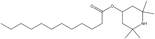 四甲基哌啶醇月桂酸酯 结构式
