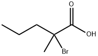 2-BROMO-2-METHYLPENTANOIC ACID 结构式
