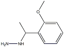 1-(1-(2-methoxyphenyl)ethyl)hydrazine 结构式
