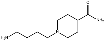 1-(4-氨基丁基)哌啶-4-甲酰胺 结构式