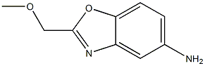 2-(甲氧基甲基)-1,3-苯并噁唑-5-胺 结构式