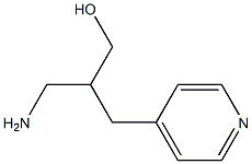 3-amino-2-(pyridin-4-ylmethyl)propan-1-ol 结构式