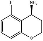 (S)-5-氟铬-4-胺 结构式