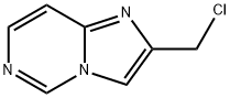 2-(chloromethyl)imidazo[1,2-c]pyrimidine 结构式