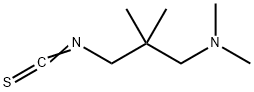(3-异硫氰基-2,2-二甲基丙基)二甲基胺 结构式