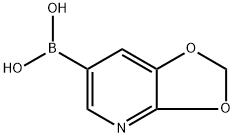 [1,3]二氧戊环并[4,5-B]吡啶-6-硼酸 结构式