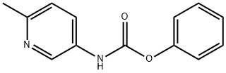 PHENYL 6-METHYLPYRIDIN-3-YLCARBAMATE 结构式