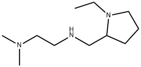 2-(二甲氨基)乙基][(1-乙基吡咯烷-2-基)甲基]胺 结构式