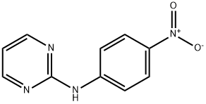 N-(4-nitrophenyl)pyrimidin-2-amine 结构式