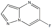 6-氟吡唑并[1,5-A]嘧啶 结构式