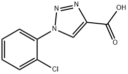 1-(2-氯苯基)-1H-1,2,3-三唑-4-羧酸 结构式