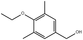 4-乙氧基-3,5-二甲基苄醇 结构式