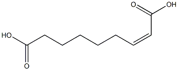 (Z)-2-Nonenedioic Acid 结构式