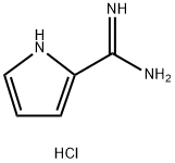 1H-PYRROLE-2-CARBOXIMIDAMIDE HCL 结构式