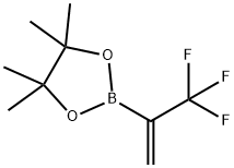 1-(三氟甲基)乙烯硼酸频呐醇酯 结构式