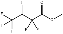 Methyl 2,2,3,4,4,4-hexafluorobutyrate 结构式