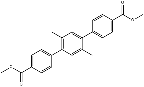 二甲基三联苯二羧酸甲酯 结构式