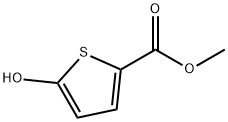 5-羟基噻吩-2-羧酸甲酯 结构式