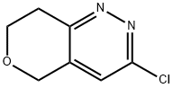 3-CHLORO-5H,7H,8H-PYRANO[4,3-C]PYRIDAZINE 结构式