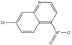 7-Chloro-4-nitroquinoline 结构式