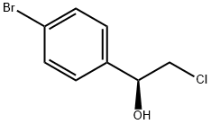 (S)-1-(4-溴苯基)-2-氯乙烷-1-醇 结构式