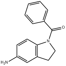 1-benzoyl-2,3-dihydro-1H-indol-5-amine 结构式