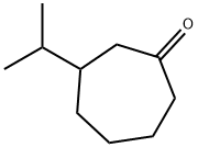 Cycloheptanone, 3-(1-methylethyl)- 结构式