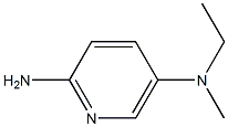 2-Amino-5-(methylethylamino)pyridine 结构式