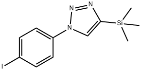 1-(4-Iodophenyl)-4-(trimethylsilyl)-1H-1,2,3-triazole