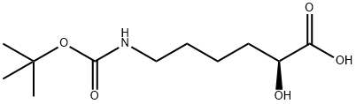 BOC-羟基赖氨酸 结构式