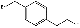 1-(bromomethyl)-4-(2-fluoroethyl)benzene 结构式