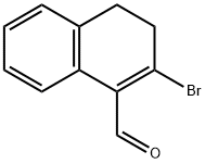 2-bromo-3,4-dihydronaphthalene-1-carbaldehyde 结构式