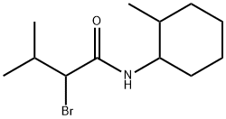 2-溴-3-甲基-N-(2-甲基环己基)丁酰胺 结构式