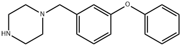 Piperazine, 1-[(3-phenoxyphenyl)methyl]- 结构式