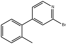 2-Bromo-4-(2-tolyl)pyridine 结构式