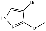 4-溴-5-甲氧基-1H-吡唑 结构式