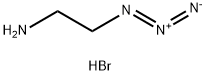 2-AZIDOETHAN-1-AMINE HYDROBROMIDE 结构式