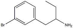 1-(3-BROMOPHENYL)BUTAN-2-AMINE 结构式