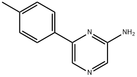 2-Amino-6-(4-tolyl)pyrazine 结构式