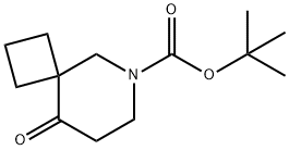 6-BOC-9-氧代-6-氮杂螺[3.5]壬烷 结构式