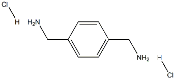 1,4-bis(aminomethyl)benzene dihydrochloride 结构式