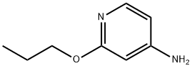 2-丙氧基吡啶-4-胺 结构式