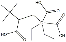 5-T-BUTYL 1-ETHYL 2-ETHOXYCARBONYLPENTANEDIOATE;3-(TERT-BUTYL) 1,1-DIETHYL PROPANE-1,1,3-TRICARBOXYL 结构式