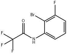 Acetamide, N-(2-bromo-3-fluorophenyl)-2,2,2-trifluoro- 结构式