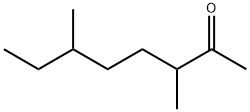 3,6-dimethyloctan-2-one 结构式