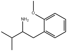 1-(2-甲氧苯基)-3-甲基丁烷-2-胺 结构式
