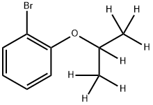 2-(iso-Propoxy-d7)bromobenzene 结构式