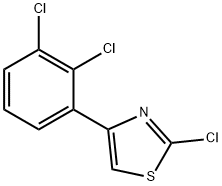 2-CHLORO-4-(2,3-DICHLOROPHENYL)-1,3-THIAZOLE 结构式