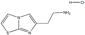 2-Imidazo[2,1-b][1,3]thiazol-6-ylethanaminehydrochloride 结构式